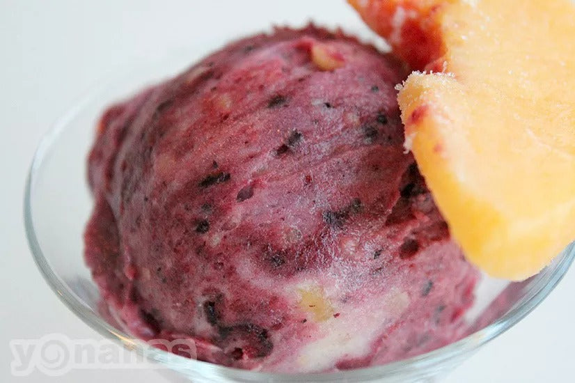 Peach Blueberry Yonanas