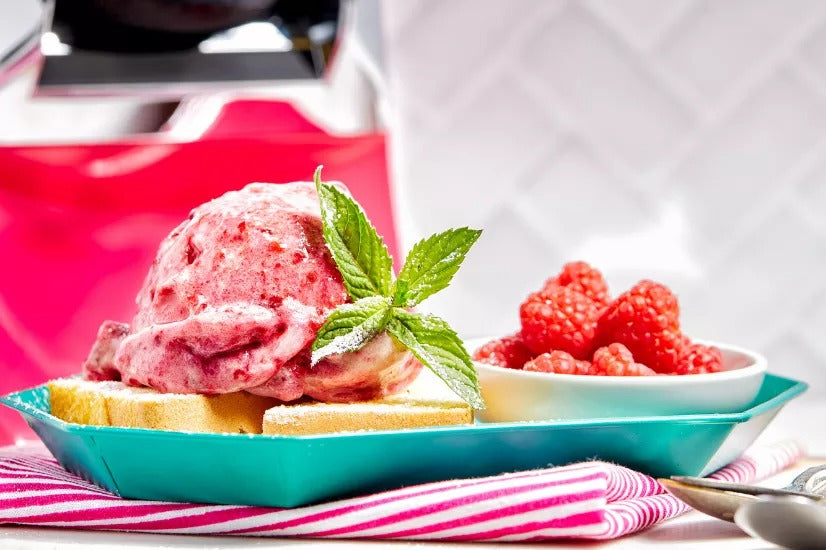 Raspberry Pear Yonanas