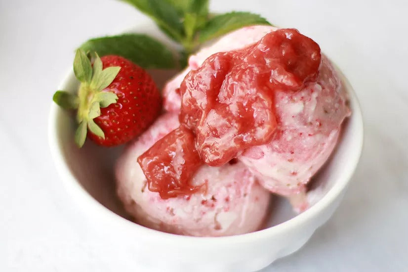 Strawberry Rhubarb Yonanas