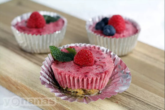 Yonanas Berry Cupcakes