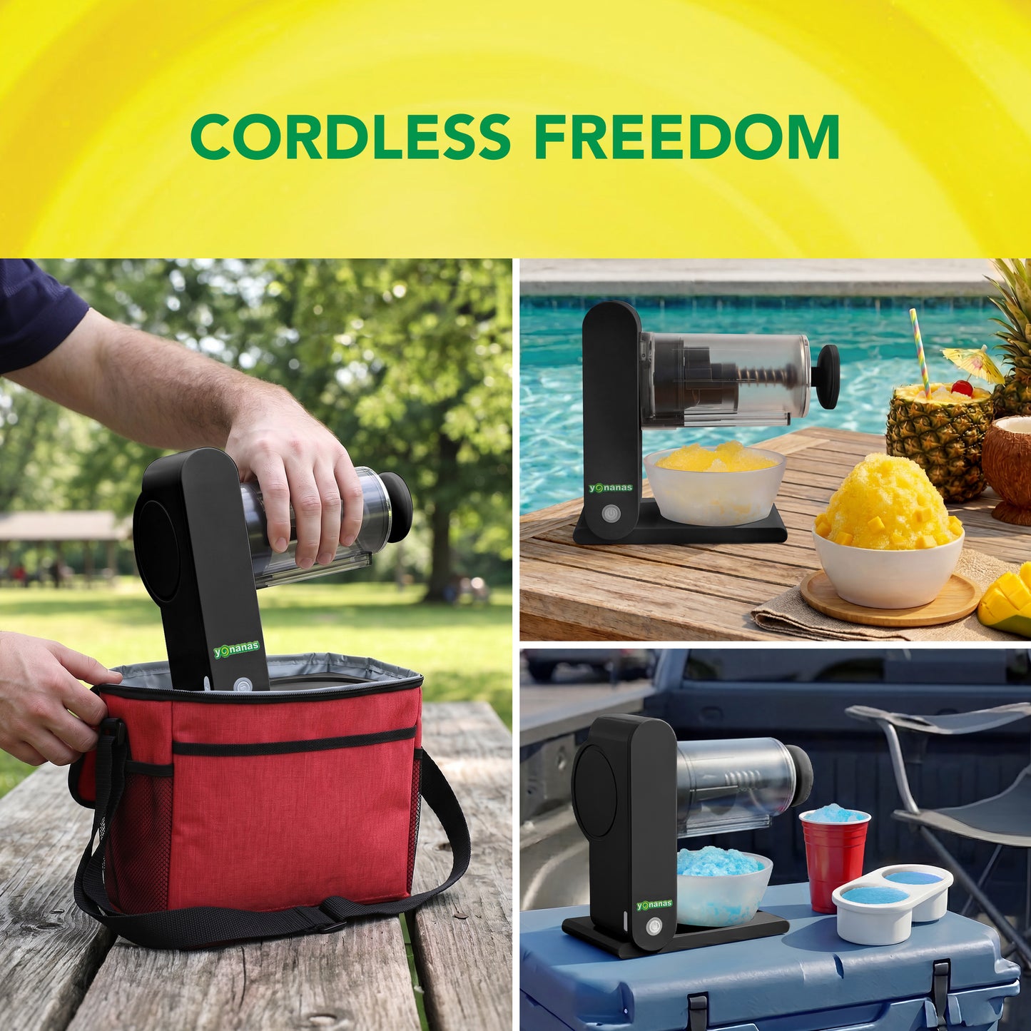 Yonanas Portable Shaved Ice Maker