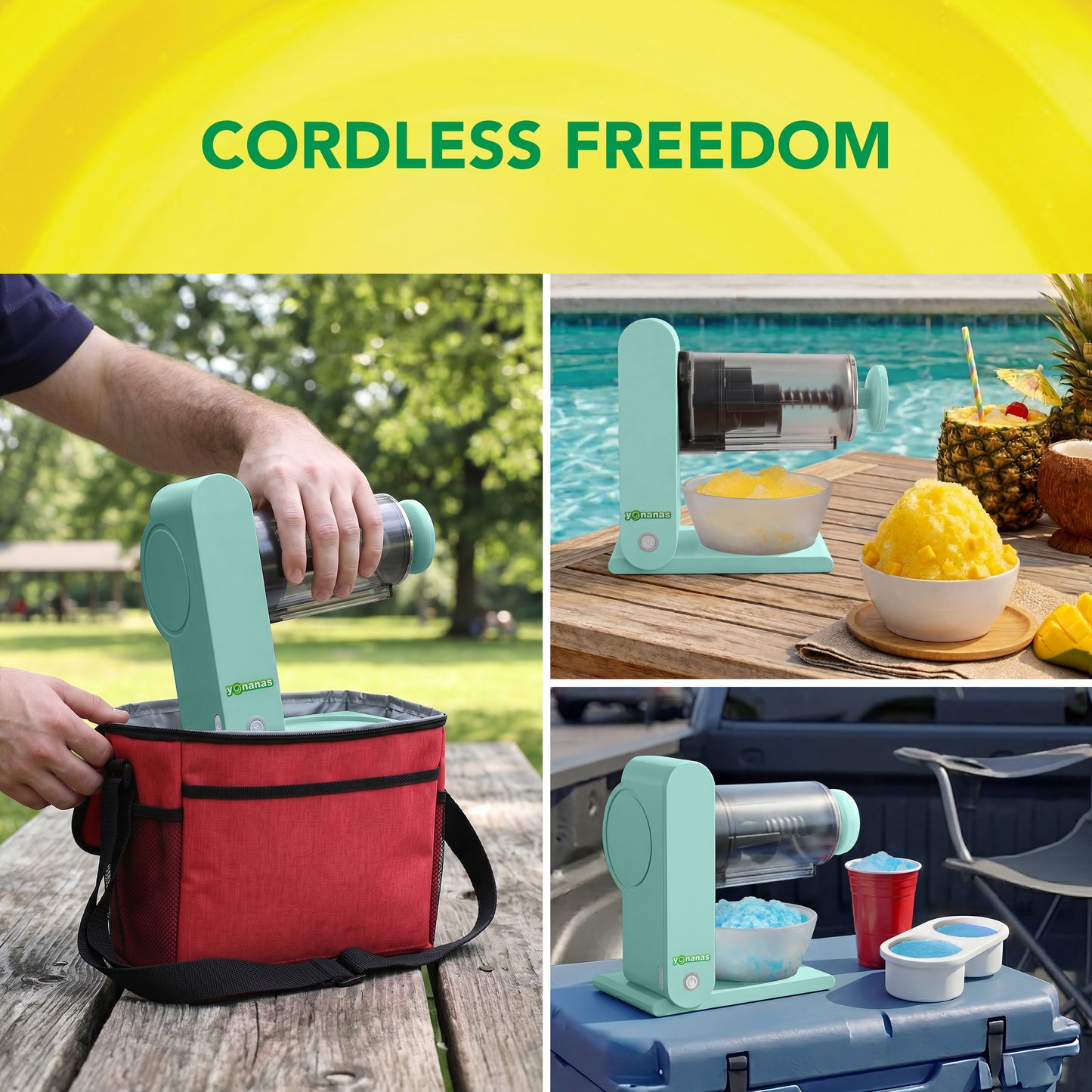 Yonanas Portable Shaved Ice Maker