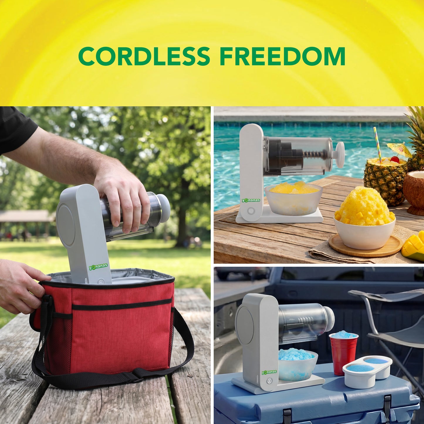 Yonanas Portable Shaved Ice Maker