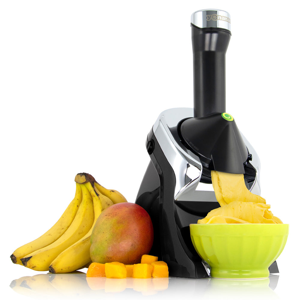 Yonanas lets you make ice cream out of frozen fruit. No sugar or dairy!